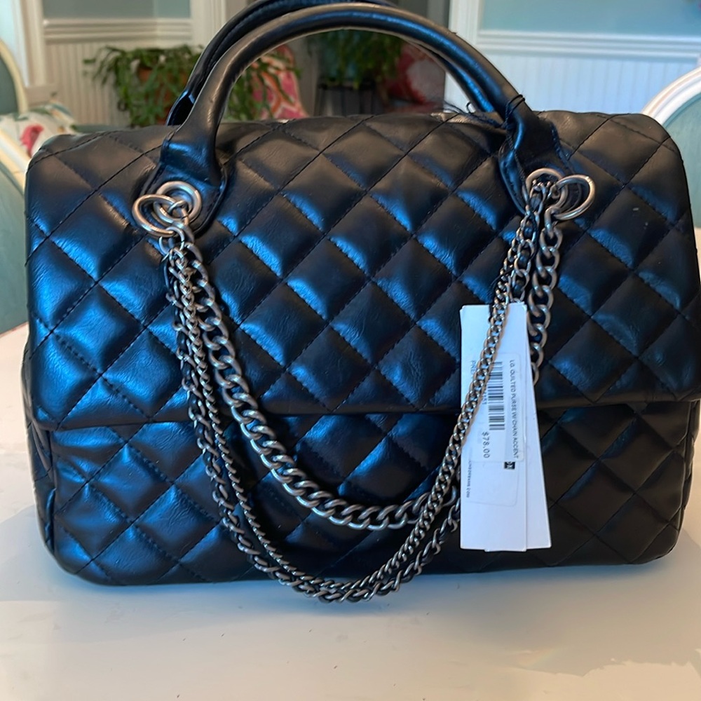 Black Quilter Bag